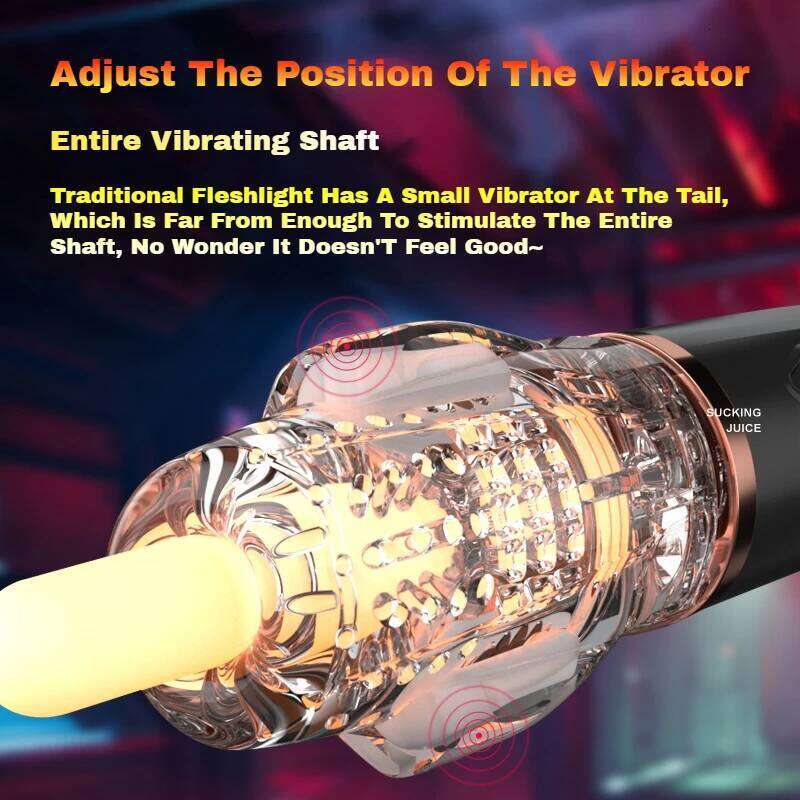 Automatic 360 Rotation Sucker Vibrating Vagina Male Blowjob Oral Vibrator Adult Sex Toys for Men Machine Piston Masturbator Cup Z260312