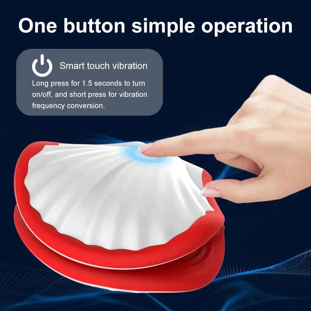 Automatic Masturbator Cup Shell Shape Male Touch Sensing MaleEggs Masturbadores Sex Shp Toys for Couple Women Men Z260312