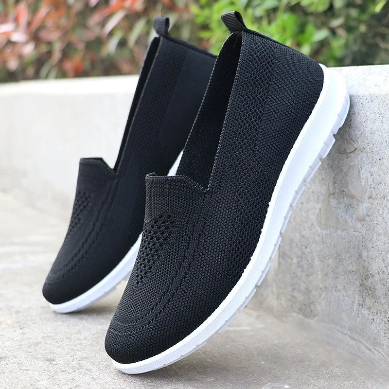 Womens Summer Shoes Casual Single Ladies Shoes Soft Sole Moms Flat Shoes 2026 Free Shippiing Shoes 260227