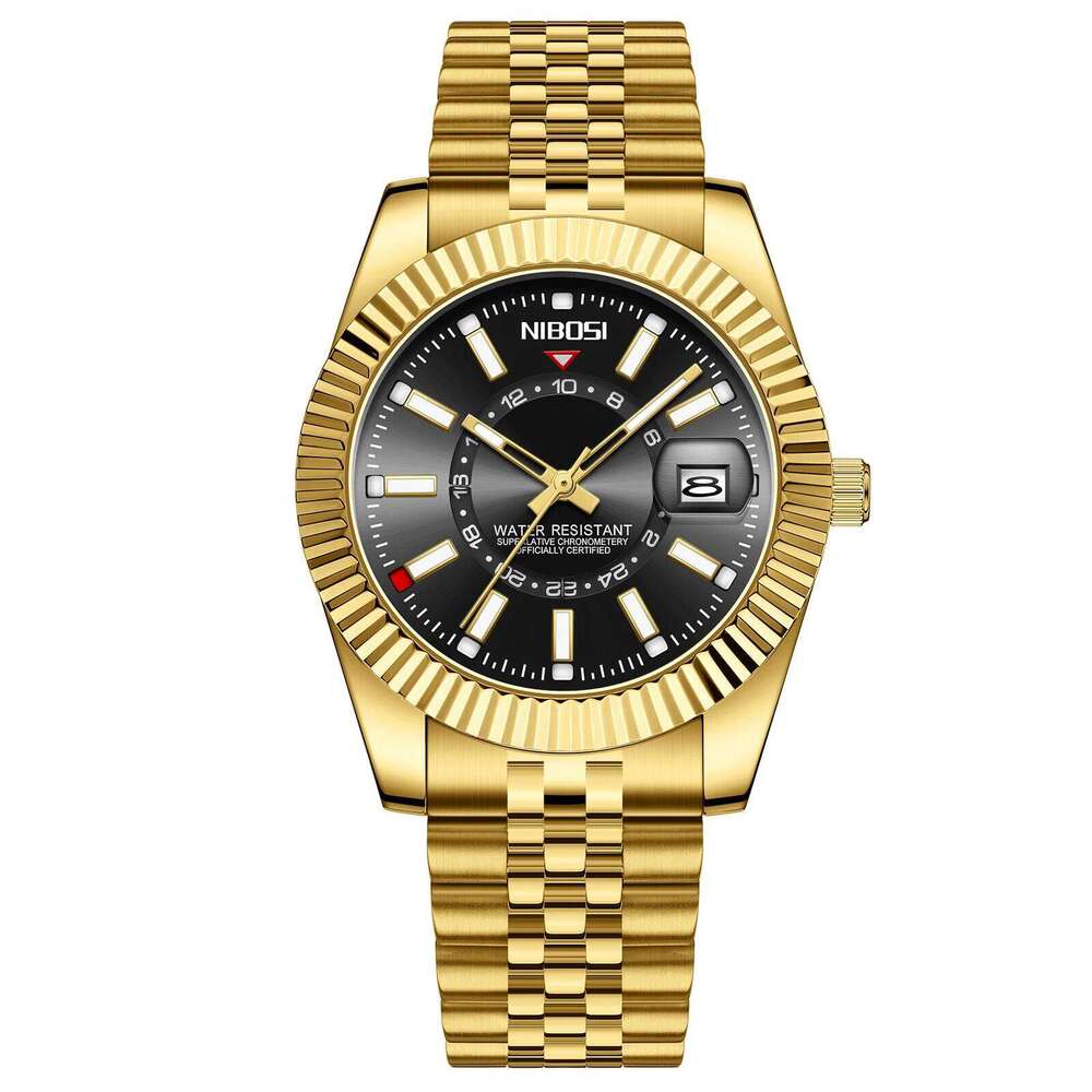 NIBOSI Quartz Wristwatch Top Brand Luxury Fashion Dive Watch Men 30ATM Waterproof Date Clock Sport Watches Man Relogio Masculino