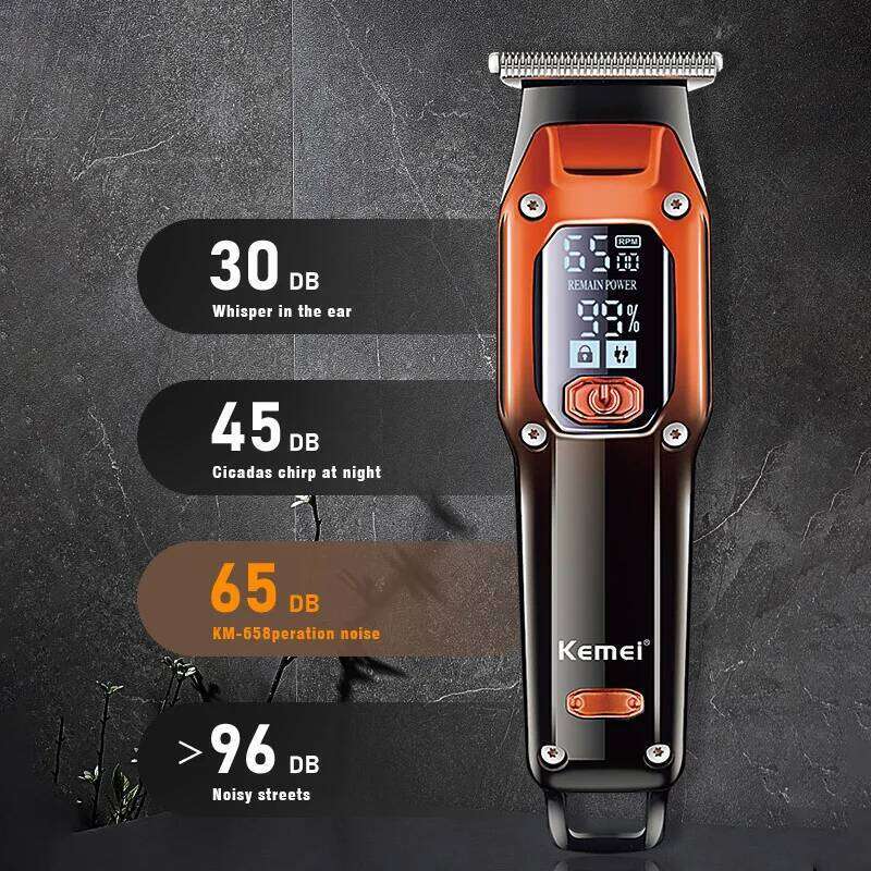 Kemei Barber Trimmer Professional Electric Beard Hair Clipper Rechargeable Lithium Haircut Machine For Men C260312