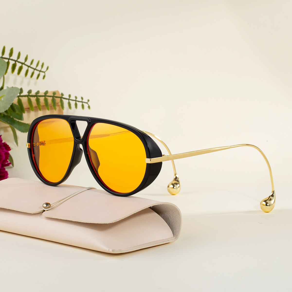 Designer Sunglasses Y2K Shopping Party Sunglasses Lunettes De Soleil American Style Beach Holiday High-end Casual Glasses UV400 Polarized Sun