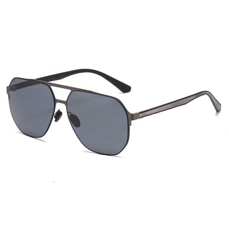 2026 New Fashion Square Polarized Personalized High-End Sun Protection Sunglasses for Men, Wholesale