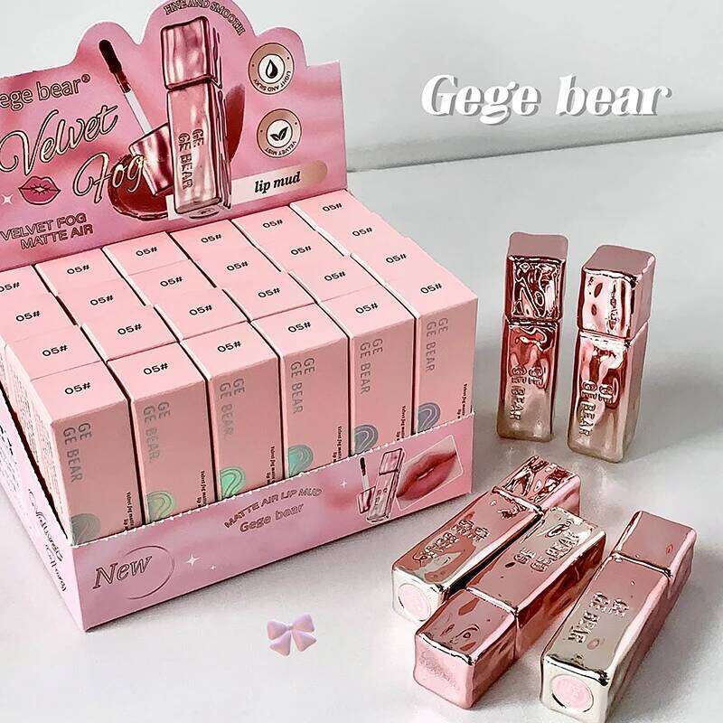 Gege Bear Velvet Air Lip Mud Matte Surface Good Blending Color Whitening Improves Complexion W260311