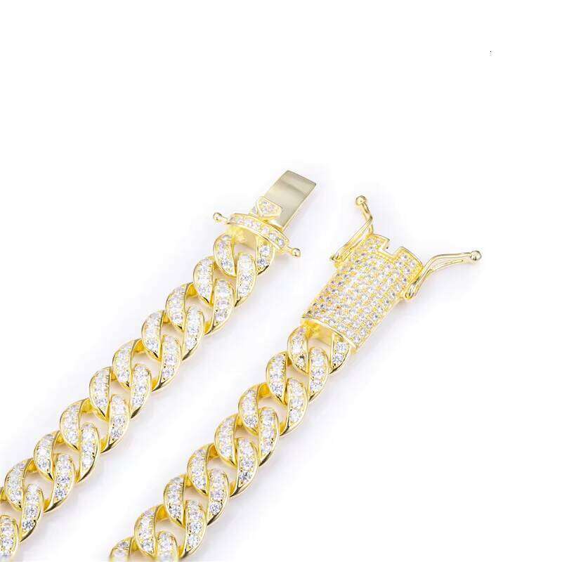 Men's Hip-Hop Gold-Plated Product Cuban Chain Necklace
