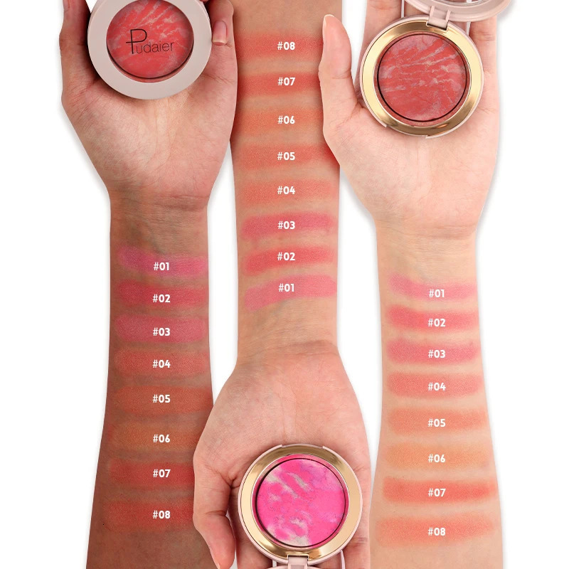 8 colors - Long-lasting waterproof matte concealer highlighter blush - Suitable for Valentines Day 260305