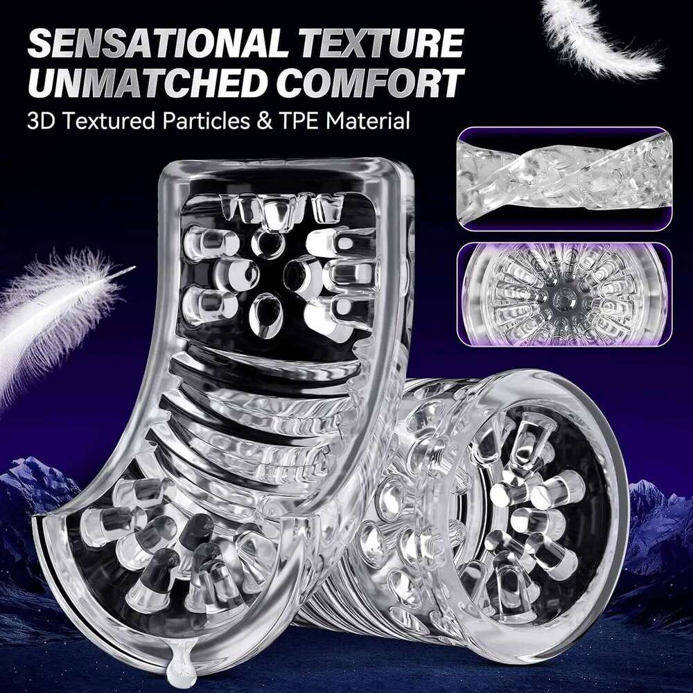Electric Masturbation Cup Sex Toys Vagina Automatic Shaking Sucking Sexy Groans Male Masturbator Pussy Adult Tools Z260311