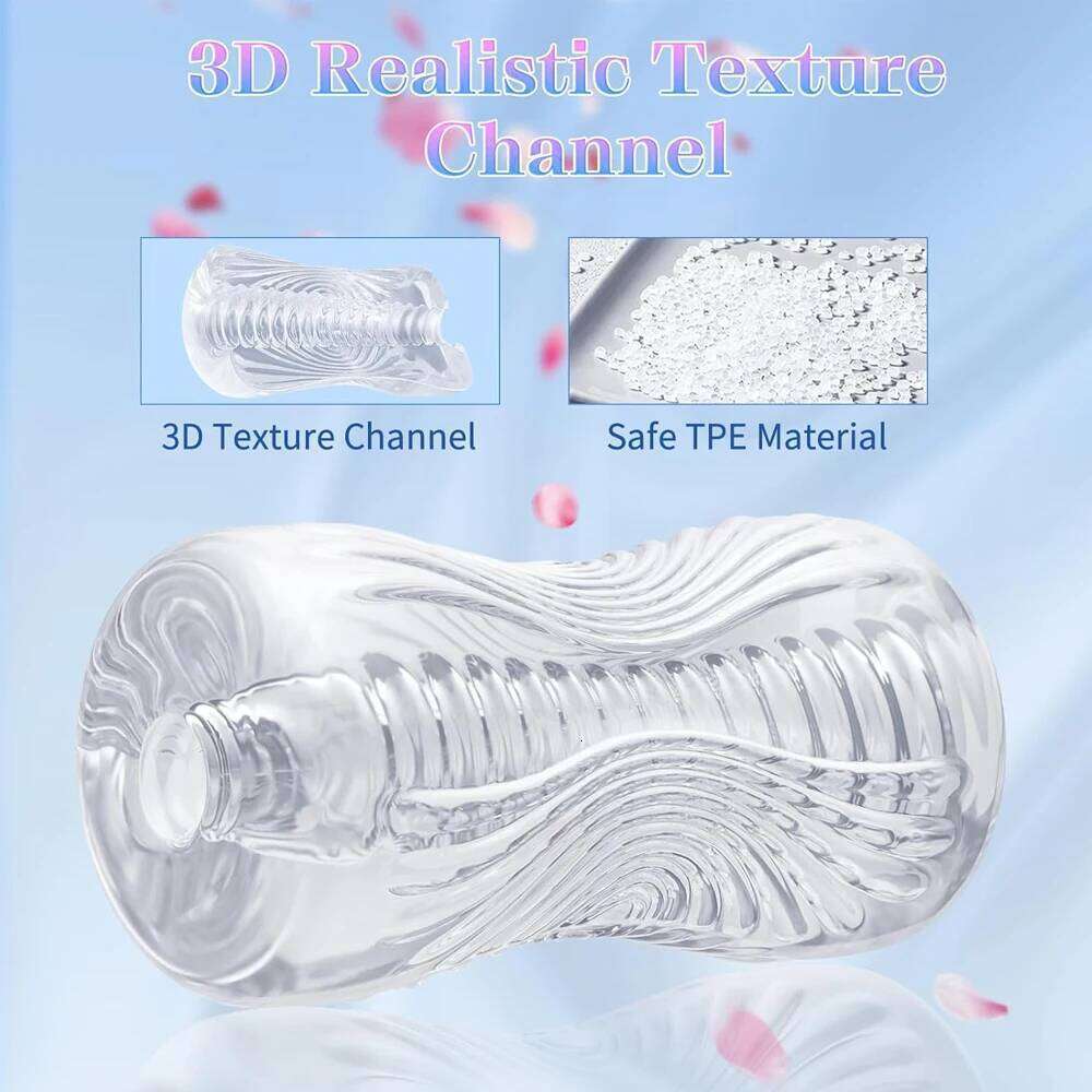 Masturbator Pocket Pussy TPE Male Masturbation Sleeve Penis Training 3D Realistic Texture Couple Adult Sex Toys & Game Z260311