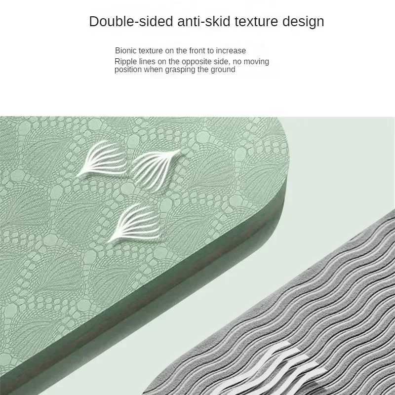 Collection Foldable Yoga Mat Eco Friendly TPE Folding Travel Fitness Mat Double Sided Non-slip for Yoga Good M260312