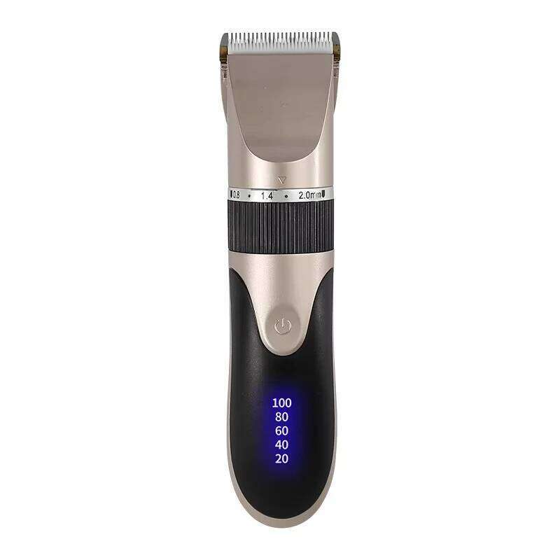 Men Electric Clipper Ceramic Blade 5 Speed Adjustable USB Rechargeable Cordless Trimmer Professional Hair Cut Barber Tool C260312