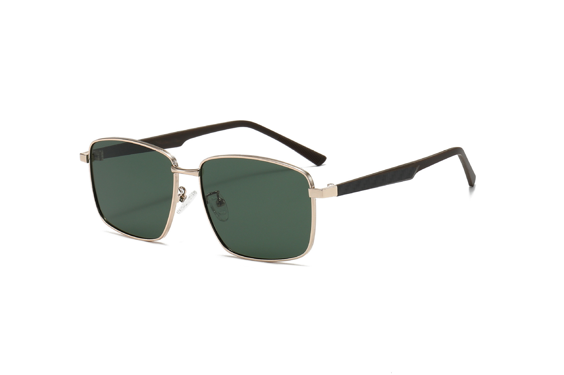 2026 New Fashion Square Frame Polarized Personalized Retro Versatile Sun Protection Sunglasses for Men,