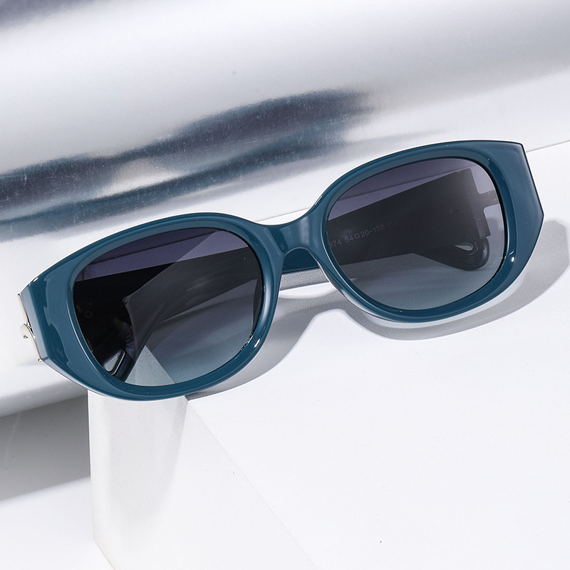 2026 New European American Fashion Cat-Eye Polarized High-End Outdoor Sunglasses Trendy Women, Suitable for Driving and Fishing