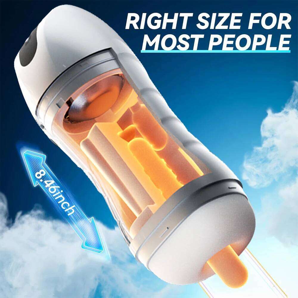 Automatic Male Sucking Mastubator Vibration Blowjob Machine Masturbation Cup Sex Toys Adult Goods for Men Masturbate Supplies Z260311