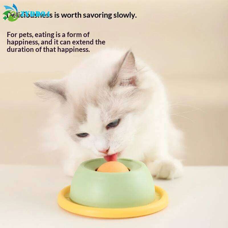 1PCS Interactive Pet Lick Mat Slow Feeder for Dogs & Cats Yogurt Licking Plate Dental Health Snack Bowl 26Y0312