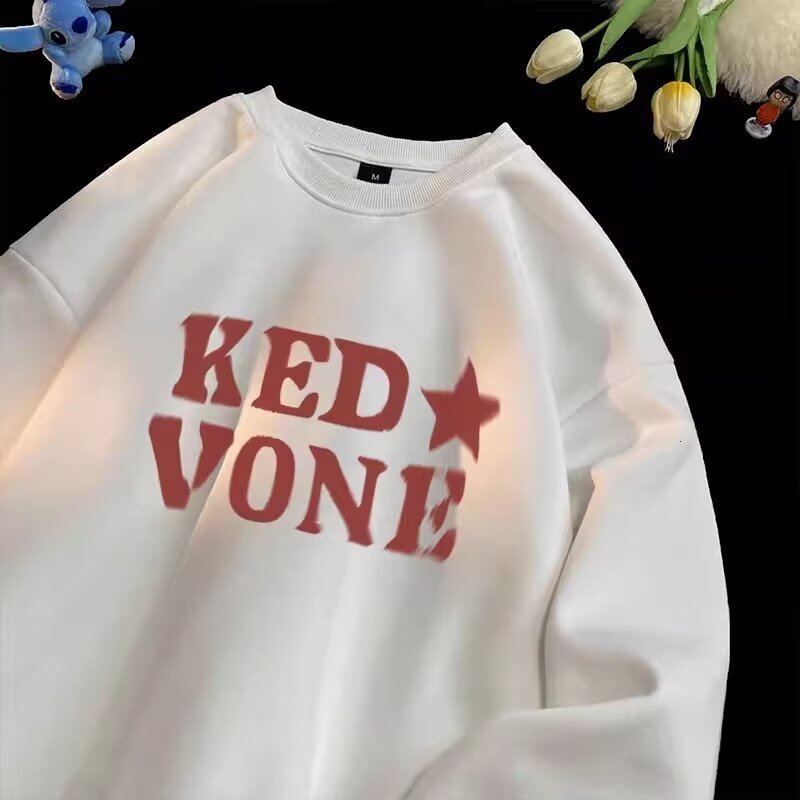 Round-neck Sweatshirt For Men And Women New Autumn And Winter Designer Hoodie Style Trendy Brand Heavy-duty Loose Oversize Top For Teenagers