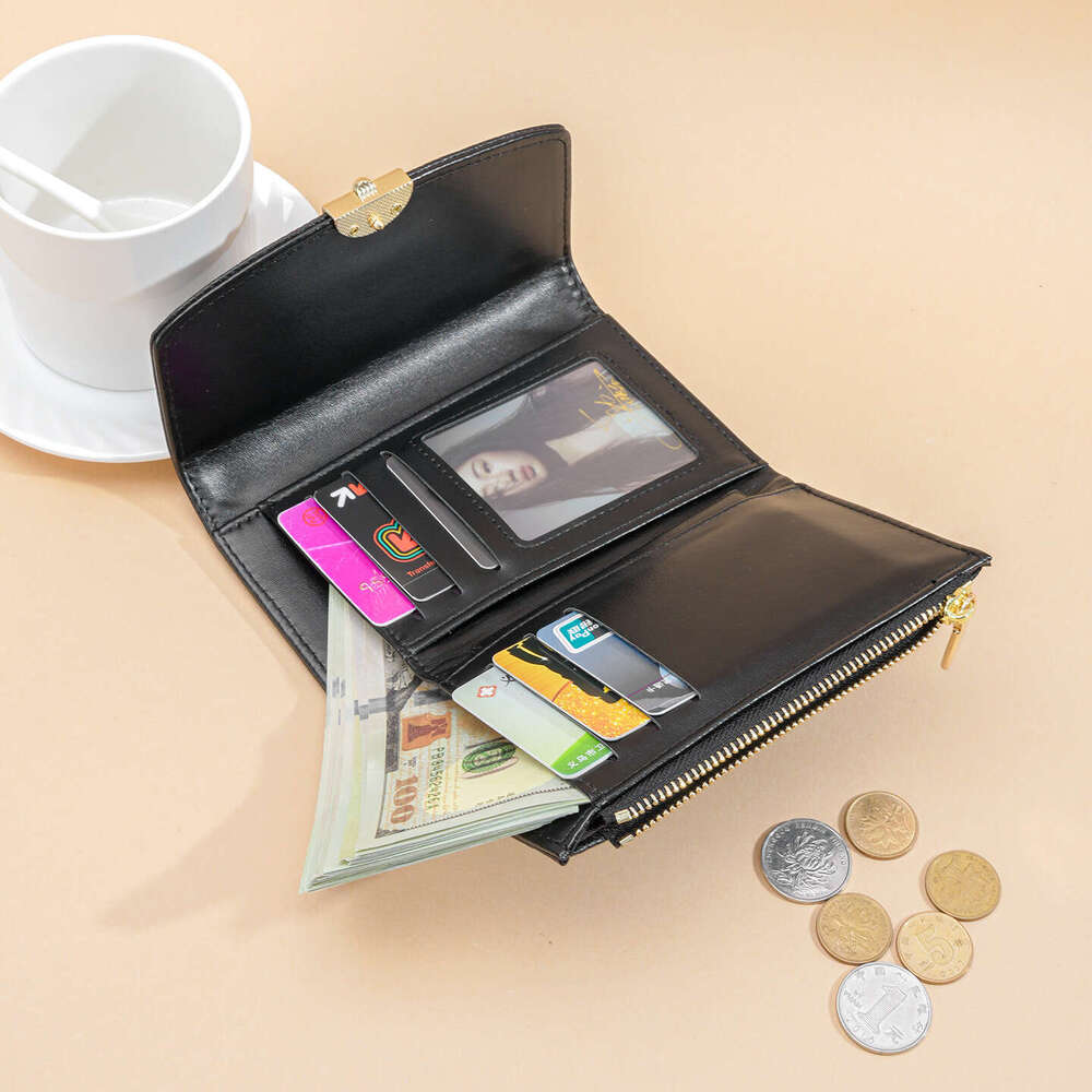 Luxury fashion wallet Wallet Women S Medium Sized Large Capacity Fashionable Multifunctional Card Holder Coin Purse New Model