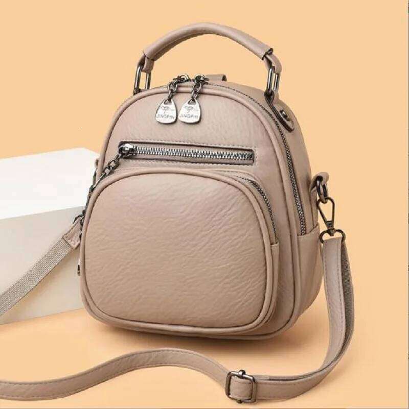 TAURUSCIAGA Hot Sale New Fashion High Quality Soft Leather Small Backpacks Women's Casual Shoulder Bags Totes Crossbody Bag Backpack Niche portab