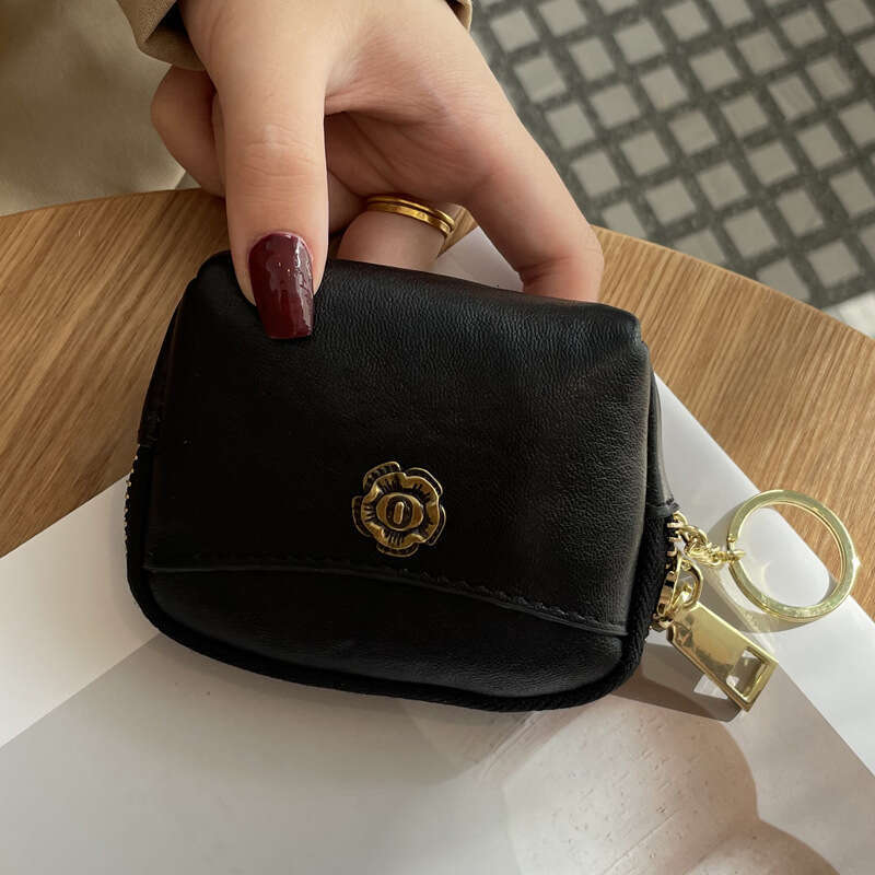 Luxury fashion wallet New Fashion Trendy Women S Zipper Purse Compact Bag Exquisite Coin Holder Solid Color Small Wallet