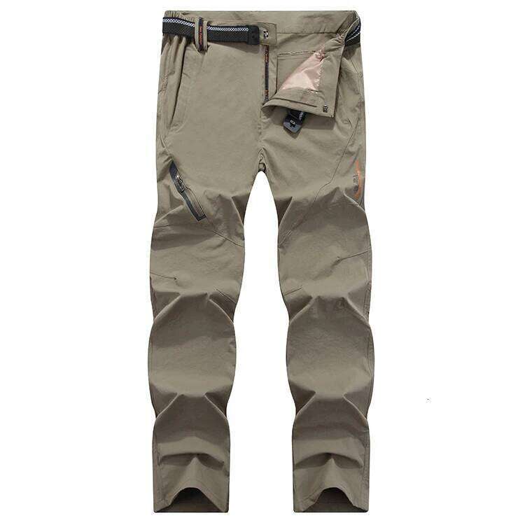Four sided quick drying pants men's mountaineering outdoor pants, light and thin for women's summer elastic breathab