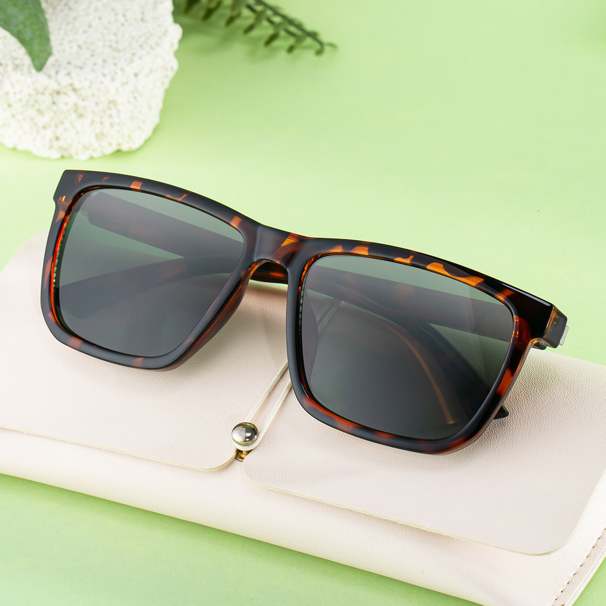 2026 New Fashion Square Polarized Men, Outdoor Driving, Fishing, Sun Protection Sunglasses for Men