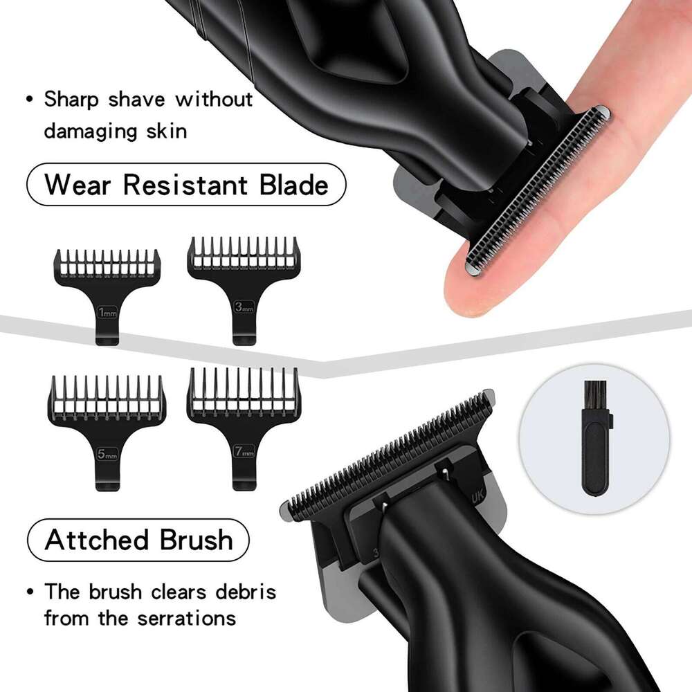 Hiena Pro Professional Barber Hair Cutting Machine Electric Trimmer Beard Shaving hair cut Trimming Clippers C260312