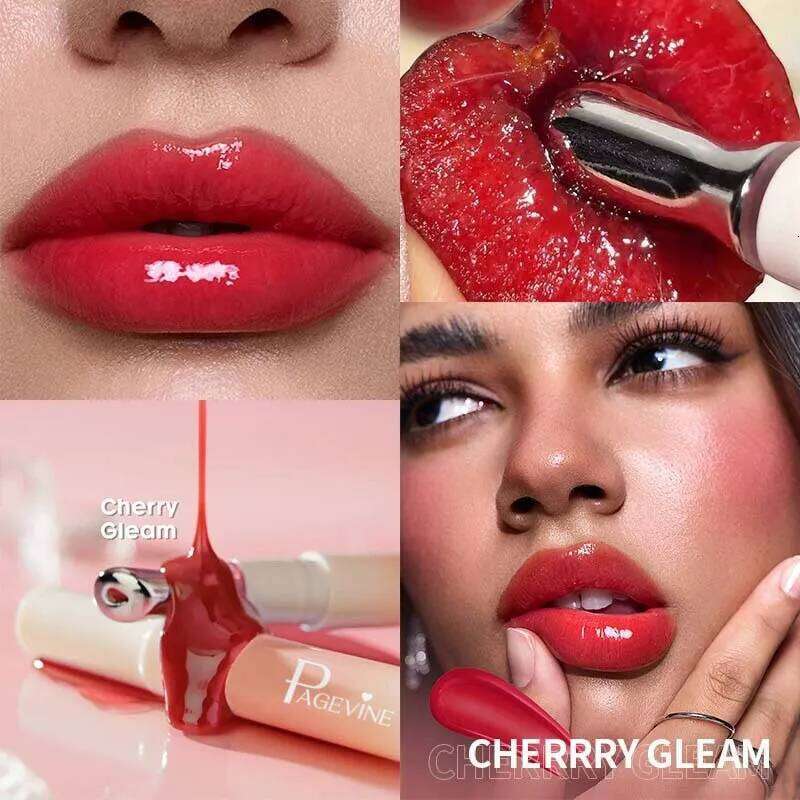 Watery glaze long-lasting no smudge nude lipstick moisturizing lip gloss for women does not fade W260311
