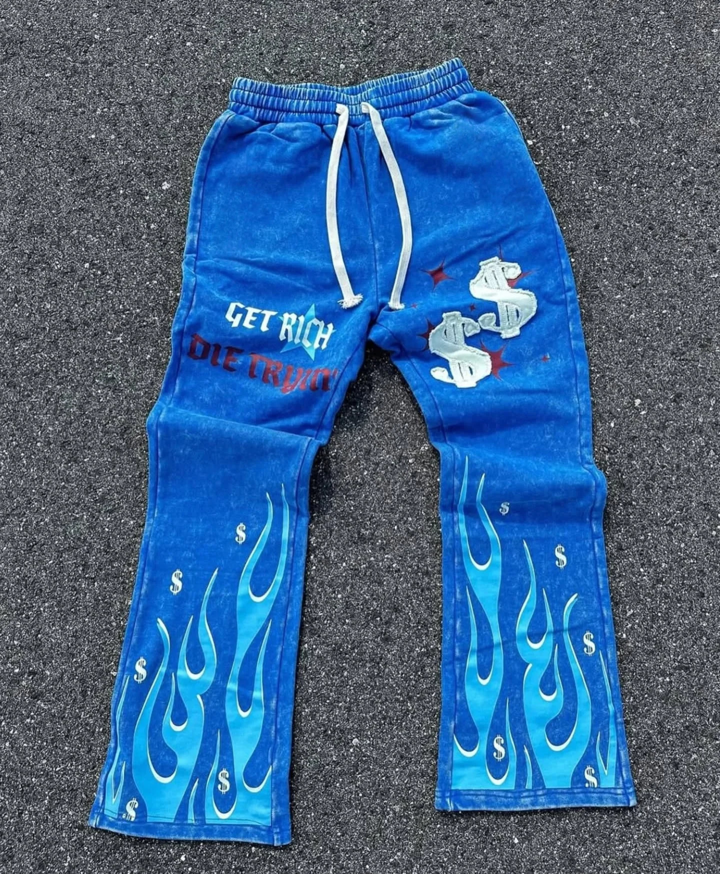 Spring/Summer Y2k Pants Hip Hop Men Loose 3D Print Trousers Casual Sweatpants Mid Waist Sporty Female Streetwear Vintage Pants 260310