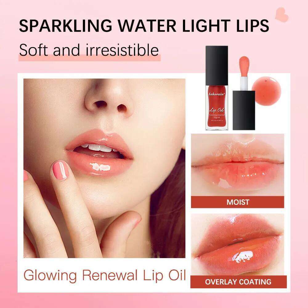 Glowing Lip Moisturizing Care Of The Benetitnt For Lips Nourishing Jelly Liquid Pink Plumping Gloss Oil W260311