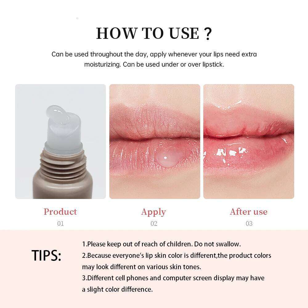 Shine Hydration Sheer-Tinted Butter Balm-Conditioning Mask and Balm for Instant Moisture, Soothing Lip Care W260311