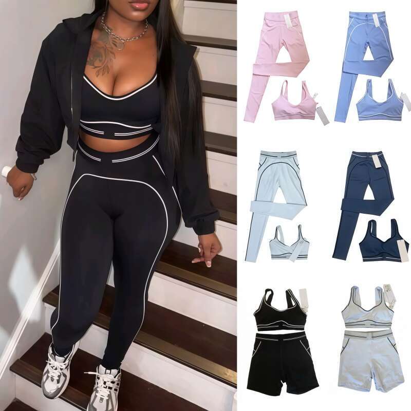 5A Women yoga Set Heart Throb Bra Leggings yoga pants Women Sets Gym Short Sports Outfit Pants Shaping Waist Fitness Jogging Sportswear Running