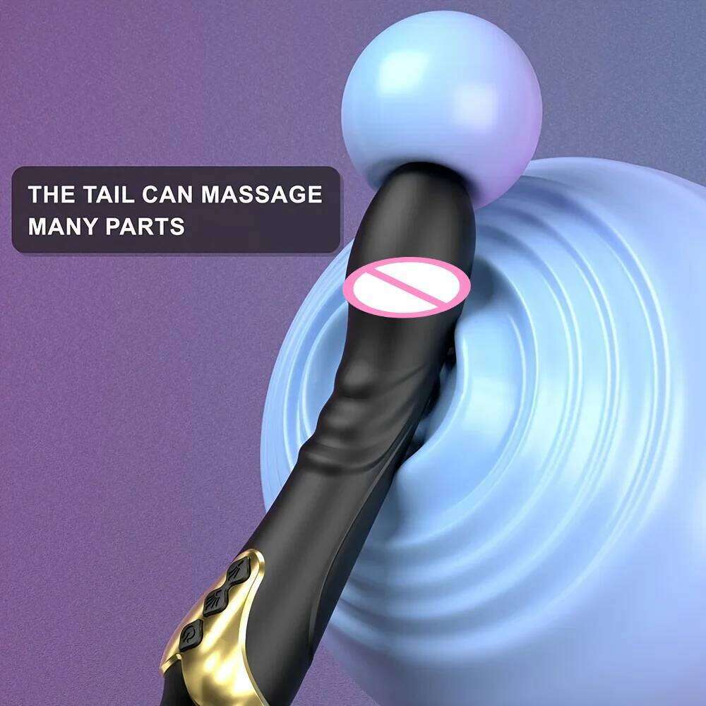 Powerful AV Wand Supplies Dildo G Spot Clitoris Stimulator Masturbator Adult Intimate Toy for Women Couples Z260311