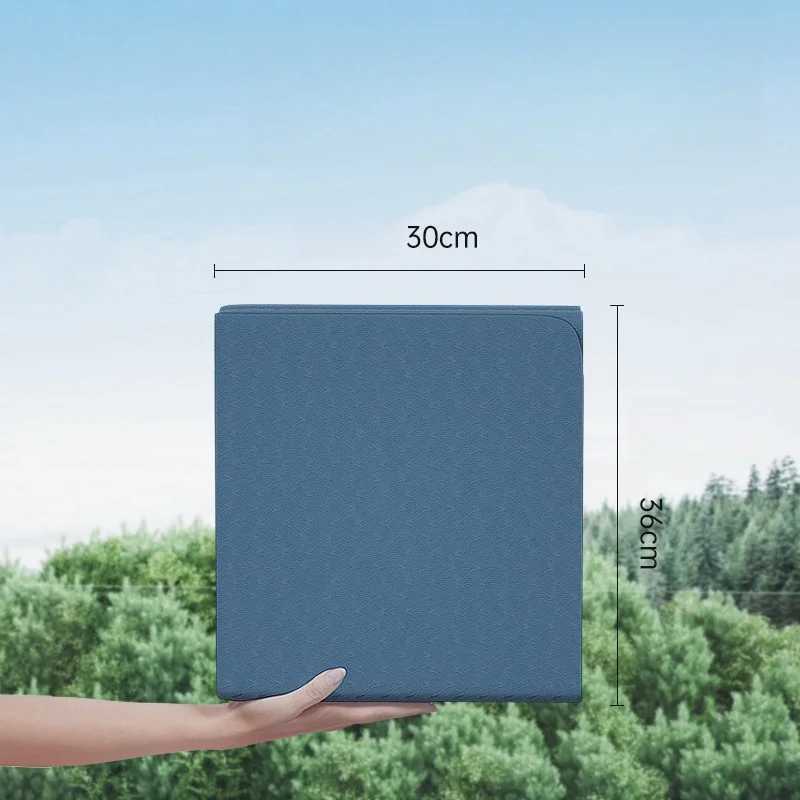 Foldable Yoga Mat Portable Thickened Fitness Mat For Pilates And Floor Exercises Double-sided Non-slip Nap Mat M260312