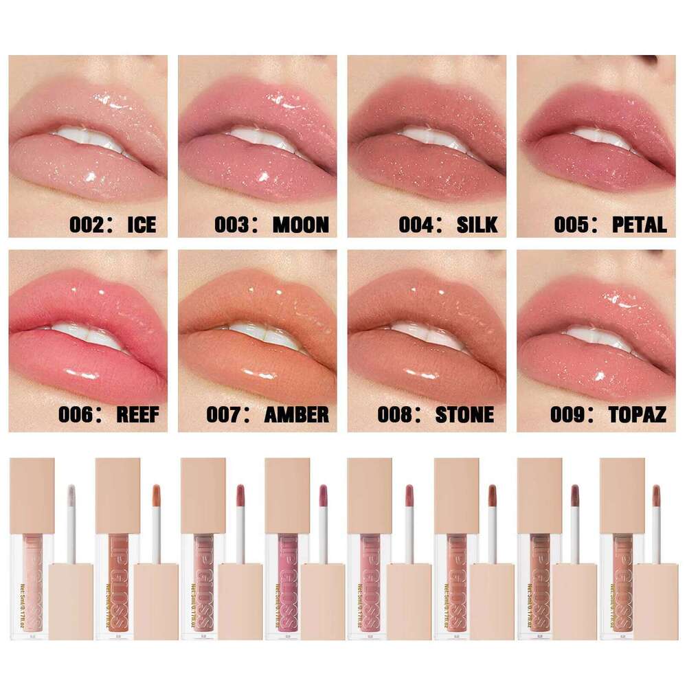 Liquid Lipstick Matte Finish Sexy Silky Gloss Waterproof Kiss-proof Lasting Glaze Lip Tint Cosmetics W260311