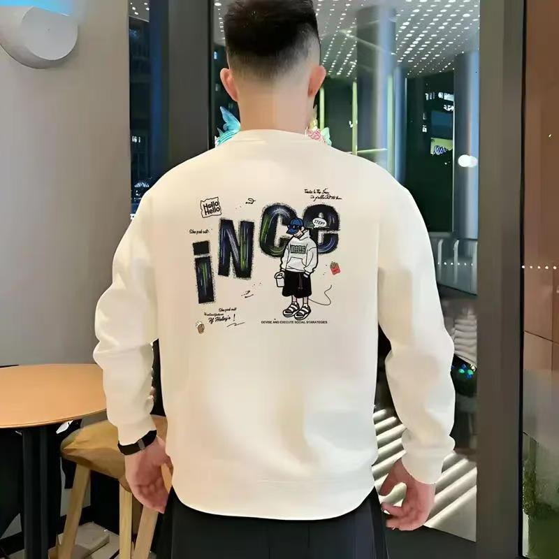 New Utumn Nd Winter Trendy Brnd Letter-printed Swetshirt For Men Round-neck Stylish Designer Hoodie Nd Sophisticted Csul Bse Shirt Long-sleeved Top