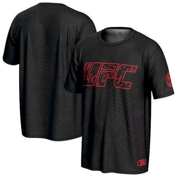 2026 New Men's T-Shirt 3D Printed UFC Wrestling Training Wear European And American Youth Sports Round Neck Short Sleeve WKERSIY
