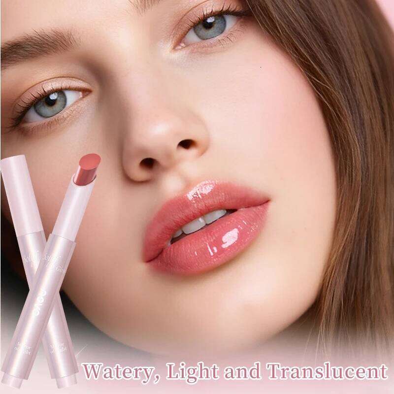 Moisturizing Mirror Lipstick, Nourishing Glaze, Long-Lasting Waterproof Non-Stick Cup, Highpigment Lip Gloss,All Skin Types W260311