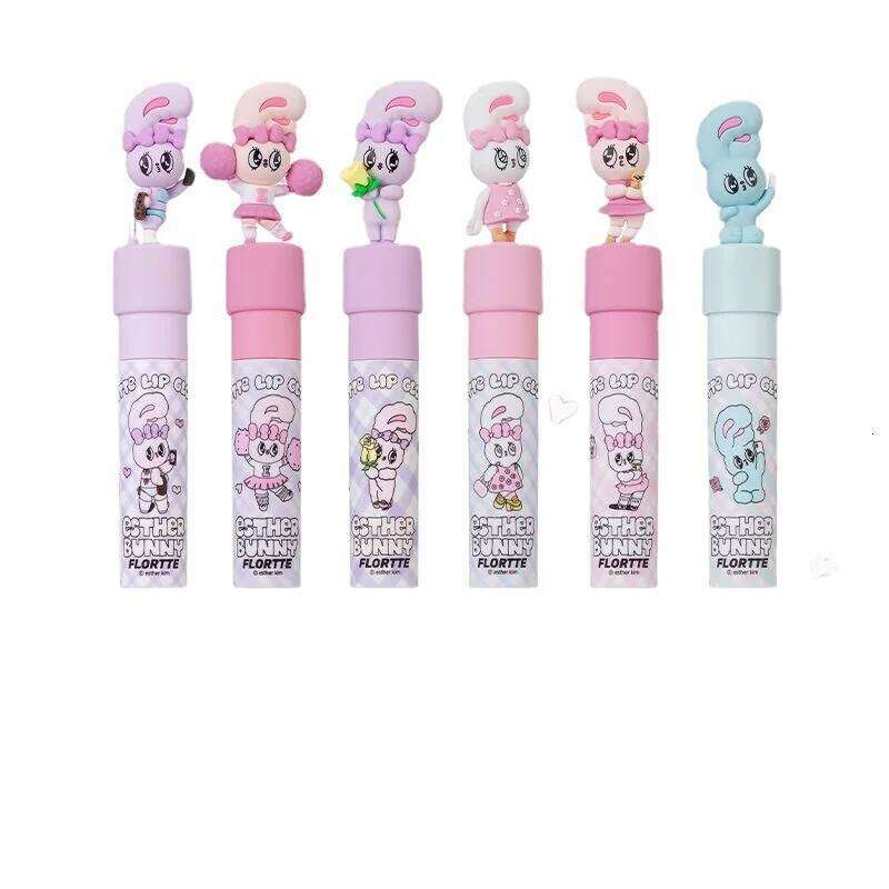 FLORTTE Cream Velvet Gloss Lipstick Korean Makeup Vegan Long Lasting Matte Liquid Lip Stick W260311