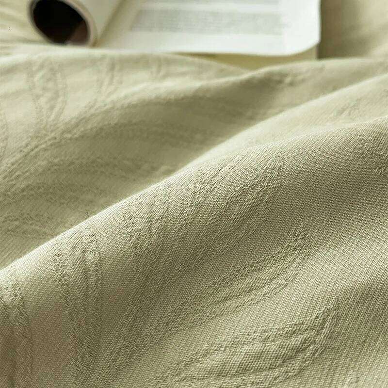 Four-piece set of pure cotton, all-cotton, 60-count jacquard quilt cover, bed sheet set, home textiles H260312