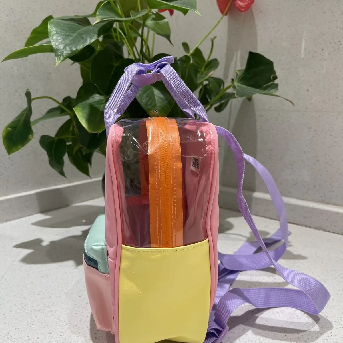 Cute Pink Kids Backpack for Girls Silicone Waterproof Toddler Bags School Accessories 260311