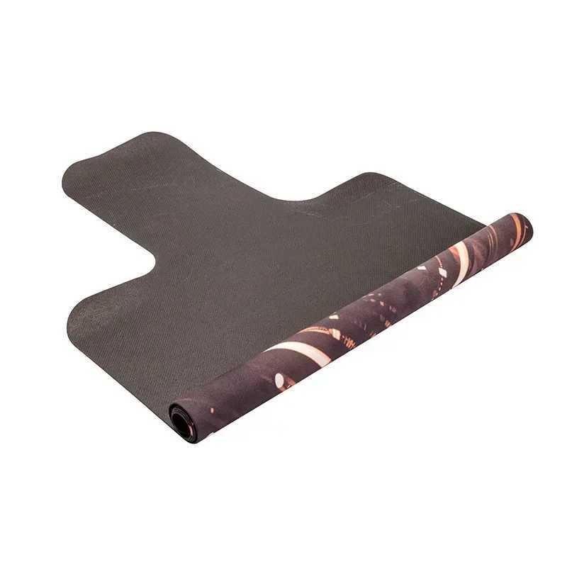 Yoga Mat Pilates Reformer Pad Suede Rubber Reconstituted Core Bed Soft And Comfortable Training Positioning Non Slip Rug M260312