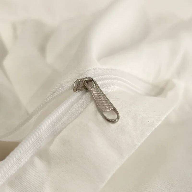 Y1 Home2025 Hotel Bedding Sets Thick Brushed Bed Sheets White Duvet Cover Set Pillowcase Four Piece Fully Enclosed for Ho H260312