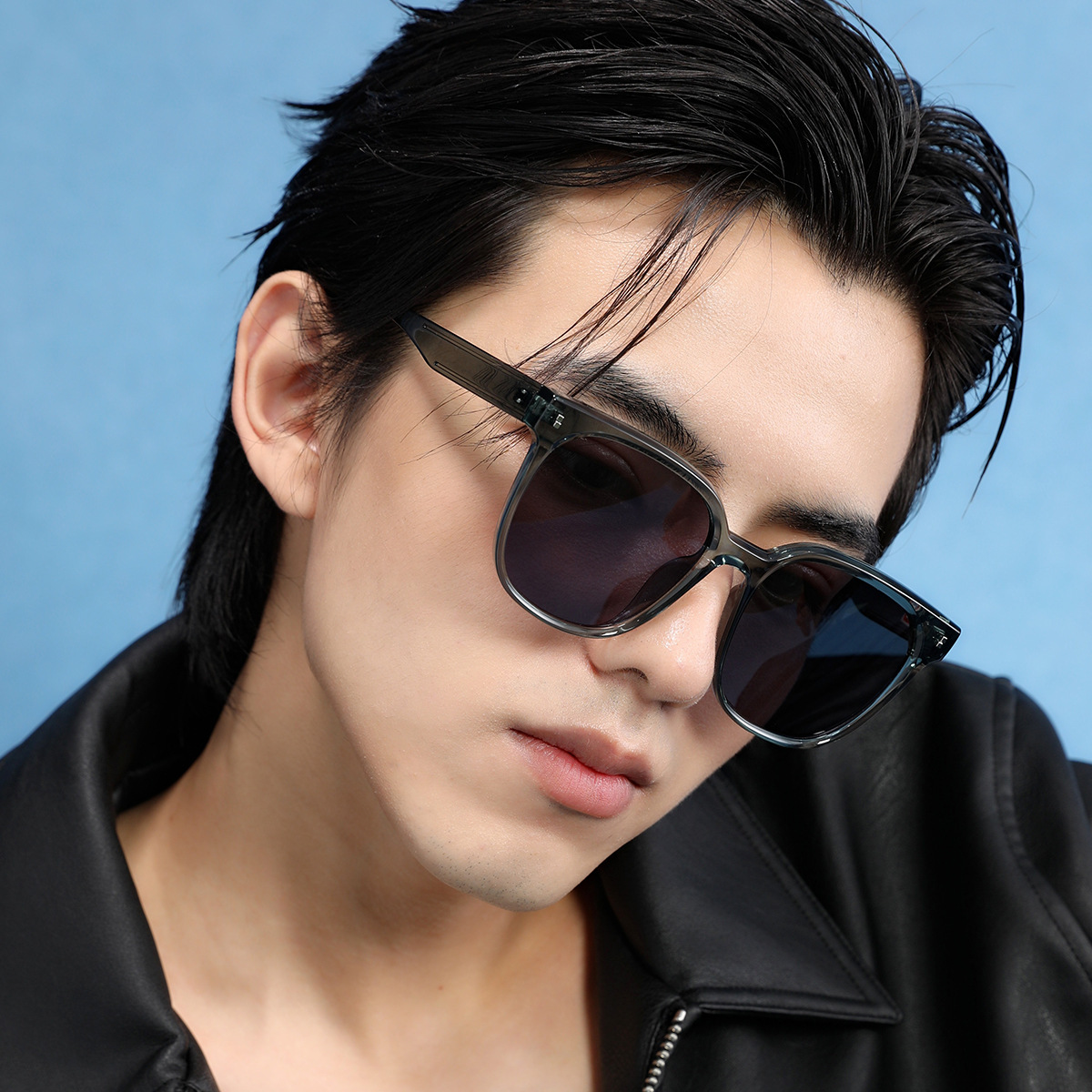 2026 New Fashion Square Frame Polarized Personalized Trendy High-End Sunglasses for Men, Wholesale