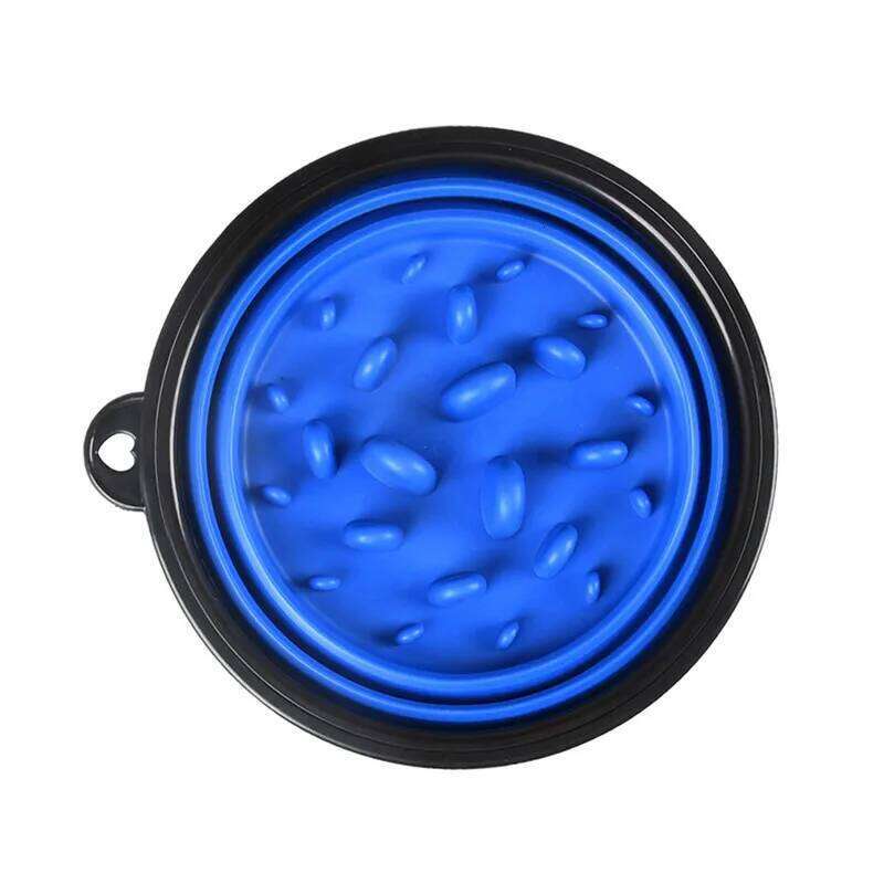 350 1000ml Travel Foldable Bowl for Small Large Dogs Slow Puppy Big Dog Food Bowls Portable Pet Feeder comedero perro 26Y0312