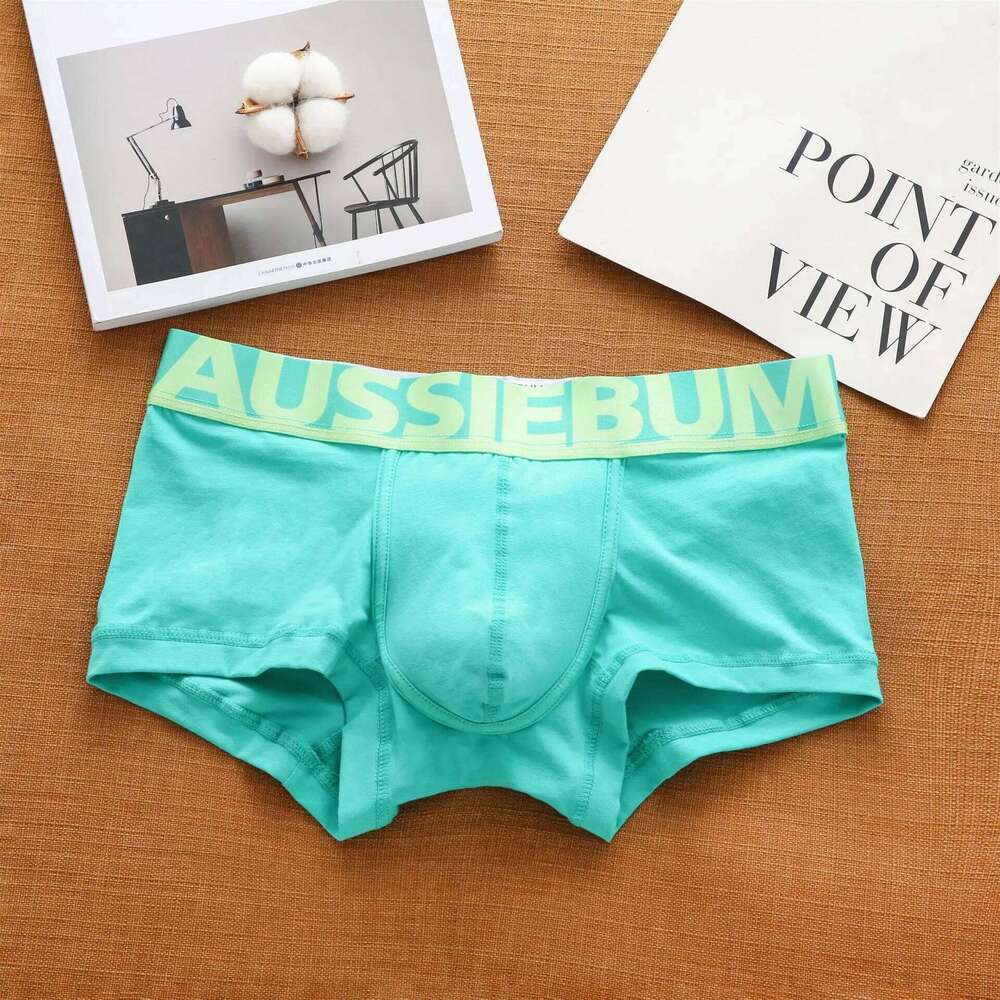 Brand Men's underwear Sexy low-rise letter shorts comfortable sweat wicking elastic jockstrap breathable boxers Z260312