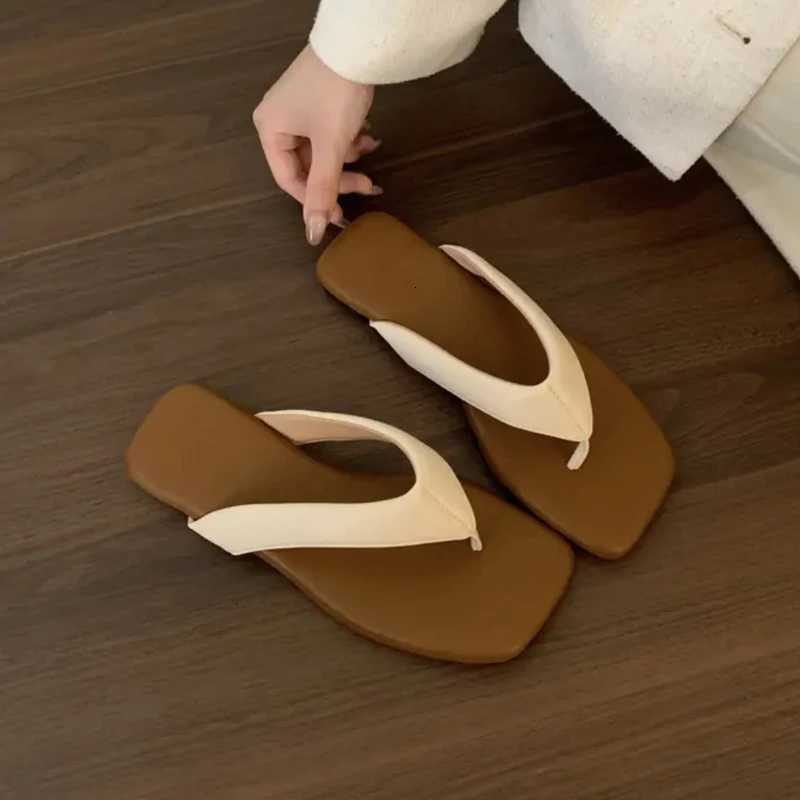 SUOJIALUN 2025 Summer New Candy Color Women Slipper Fashion Soft Flat Heel Outdoor Casual Slides Open Toe Outdoor Beach Sandal K260312