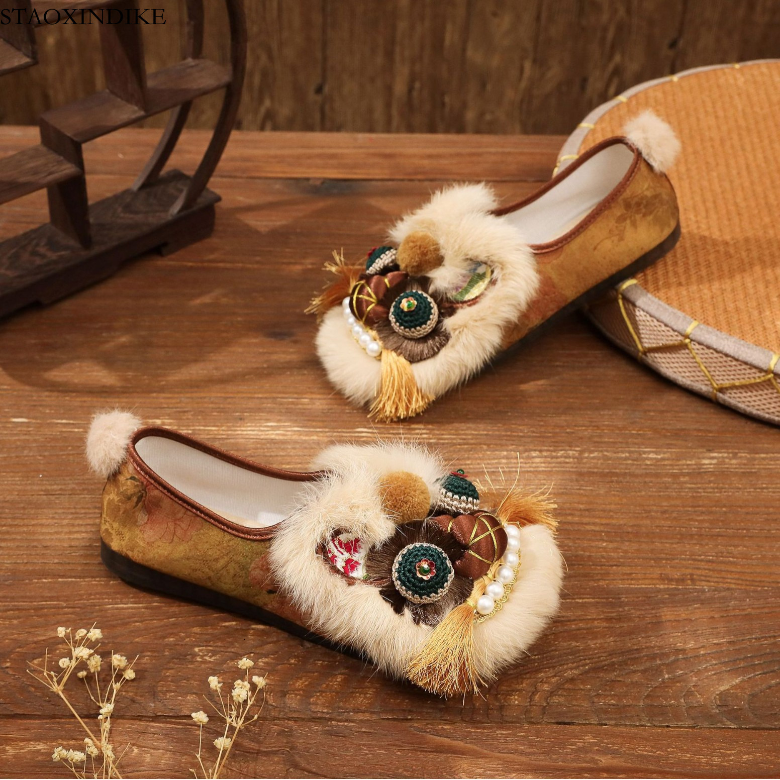 STAOXINDIKE Outdoor Recreation High Heel Designer Wedge Heel Stiletto Leather Synthetic White Blue Closed Casual Wide Affordable Luxury Heeled Shoes P