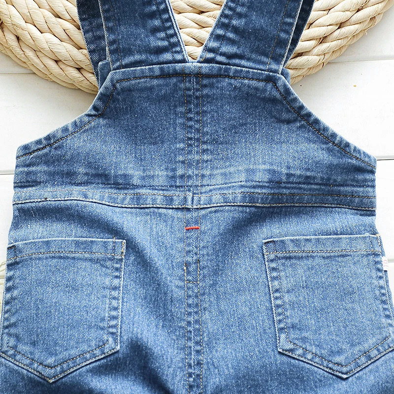 IENENS Boy Girl Overalls Toddler Clothes Child Jumpsuit Infant Denim Dungarees 1 2 3 4 Years Spring Autumn Baby Soft Jeans 260311