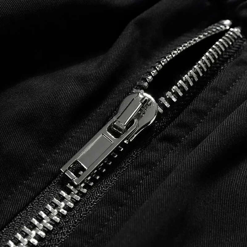 Men's Shorts Men Summer Cargo Black Loose Casual Side Pocket Wide Leg Short Pants For Male Men's Clothing