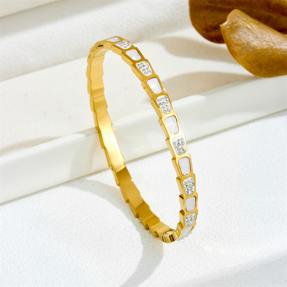 Luxury Brand Designer Jewelry For Women Korean-style Snake Bone Clasp Bracelet Bracelet High-end Bestseller Ins-style Niche Design Elegant Light Luxur