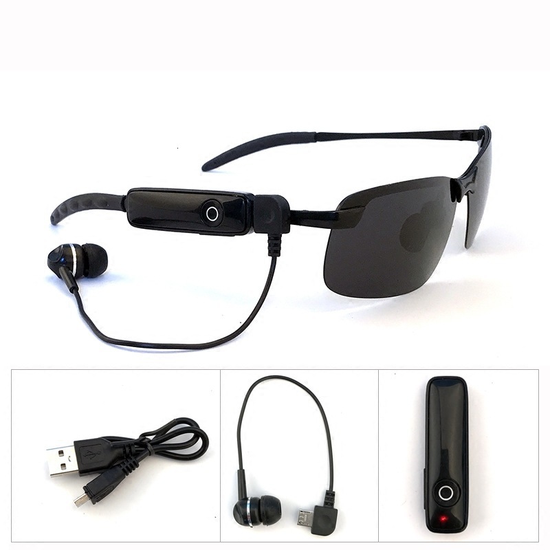 New Smart Stereo Bluetooth Retro Polarized Sunglasses Music Phone Driving Glasses
